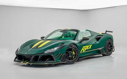 Ferrari F8 Spyder "biến hình" ngoạn mục nhờ hãng độ Mansory