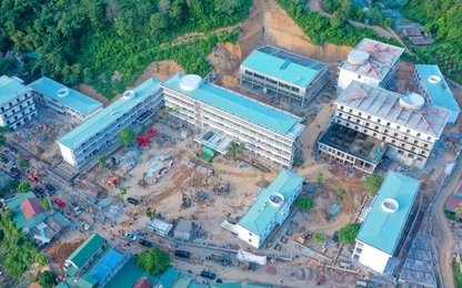 Chạy đua thời gian, đưa Trường THPT Kỳ Sơn vào sử dụng năm học mới