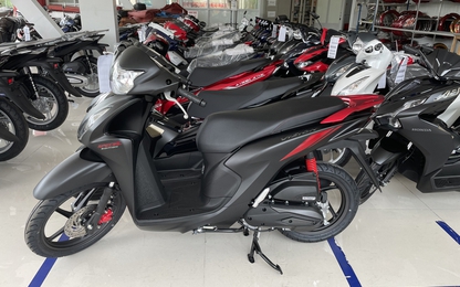 Honda Vision vào tháng “Ngâu” bắt đầu “hạ nhiệt”