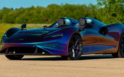 Siêu xe McLaren Elva có giá 2,75 triệu USD sau khi đổi mầu sơn?