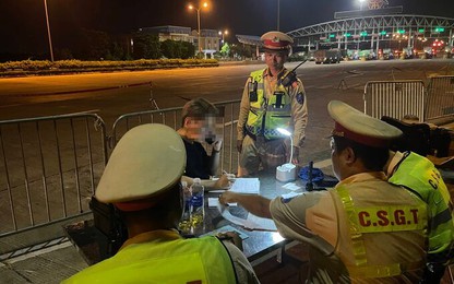 Tài xế dương tính ma túy vẫn chạy xe trên cao tốc lúc nửa đêm