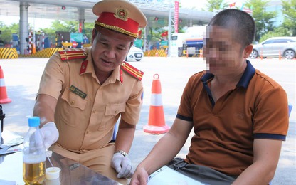 Cục CSGT phạt 700 triệu đồng 20 lái xe dương tính ma tuý