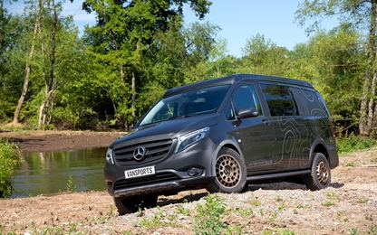 Mercedes-Benz Vito 4 × 4 Geotrek Edition, bản độ dành cho Camping