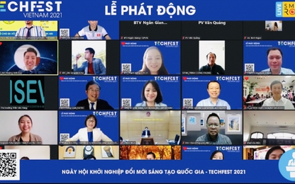 Lễ phát động ngày hội khởi nghiệp đổi mới sáng tạo QG Techfest VN 2021
