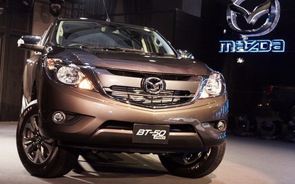 Bản nâng cấp của Mazda BT-50 tại Thái Lan có giá khoảng 349 triệu đồng