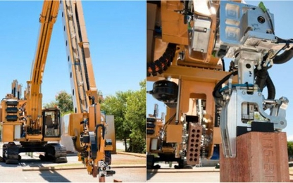 Robot xây nhà trong hai ngày