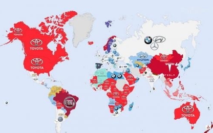 Thương hiệu ôtô nào được tìm kiếm nhiều nhất trên Google?