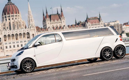 Limousine 6 bánh độc nhất thế giới
