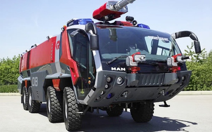 Rosenbauer Panther - Xe cứu hỏa triệu đô ở sân bay