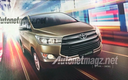 Lộ ảnh Toyota Innova thế hệ mới