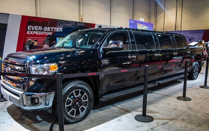 Toyota giới thiệu concept xe bán tải siêu sang kiểu… Limousine