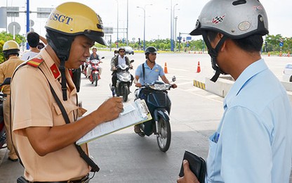 CSGT được phép thu tiền phạt tại chỗ
