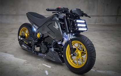 Honda Grom độ thành chiến binh đường phố