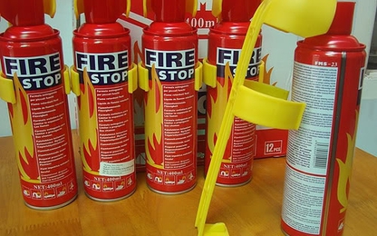 Chọn bình cứu hỏa trên ô tô thế nào cho đúng?