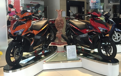 Thị trường xe máy trái ngược mùa cuối năm