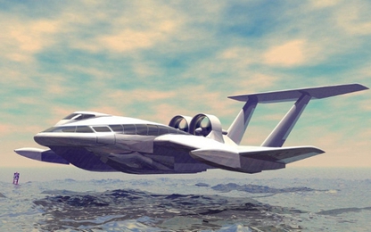 Tàu biển lai máy bay di chuyển nhờ đệm không khí