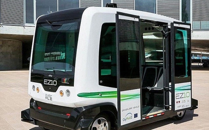 Hà Lan thử nghiệm thực tế xe buýt không người lái