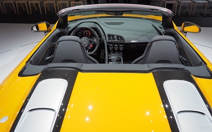 R8 Spyder 2017: siêu xe mui trần mạnh mẽ nhất của Audi