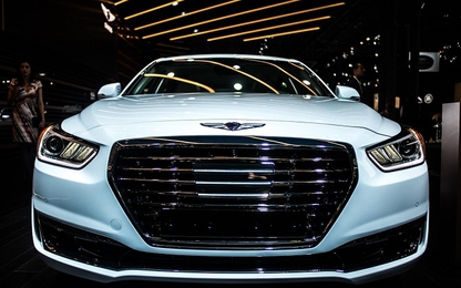 Hyundai giới thiệu xe sang Genesis G90 2017