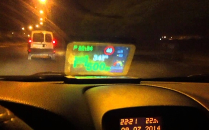 Samsung giới thiệu ý tưởng HUD cho xe hai bánh