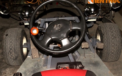 Thợ Việt tự chế "siêu xe" công thức 1 giá 20 triệu đồng