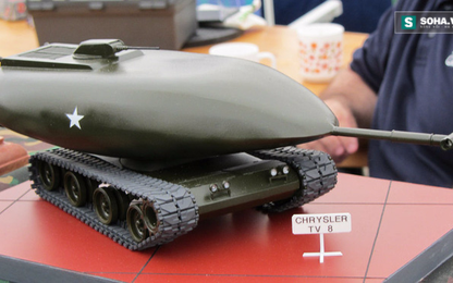 Bí mật xe tăng chạy bằng năng lượng hạt nhân TV-8 của Chrysler