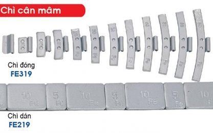 Tìm hiểu nhanh về chì cân bằng mâm xe