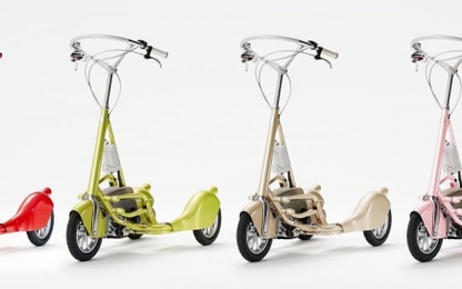 Người Nhật đã tạo ra chiếc xe đạp - đi bộ độc nhất thế giới