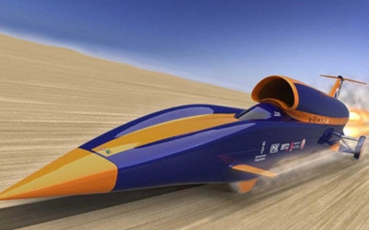 Siêu xe 1.600km/h sắp lên đường chạy