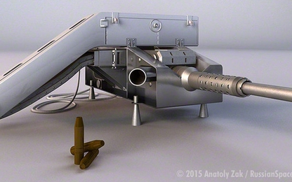 Khẩu pháo duy nhất từng được mang lên vũ trụ gắn vào trạm không gian