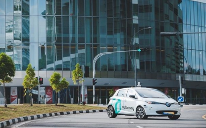 Singapore ra mắt taxi tự lái đầu tiên trên thế giới