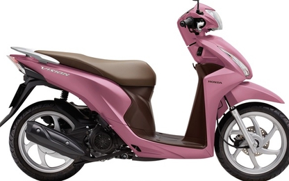 Đấu Yamaha Janus, Honda Vision có màu mới với giá 30 triệu Đồng