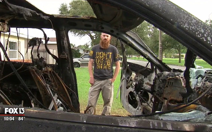 Vụ xe Jeep bị cháy rụi vẫn có thể không phải Note7 gây nên