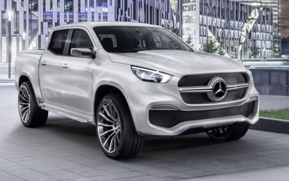 Concept xe bán tải đầu tiên của Mercedes chính thức ra mắt