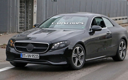 Lộ diện hình ảnh Mercedes E-Class Coupe thế hệ mới