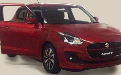 Suzuki Swift thế hệ mới tiếp tục lộ diện