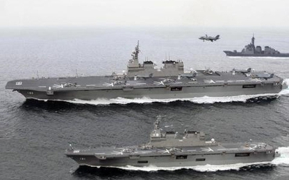 Lợi thế trước Trung Quốc khi Nhật Bản có tàu sân bay, F-35