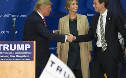 Hé lộ vị trí của con rể Trump ở Nhà Trắng