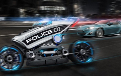 Siêu mô-tô không người lái sẽ thay cảnh sát tuần tra?