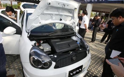 Chiếc xe điện đầu tiên của người Thái do Trung Quốc sản xuất