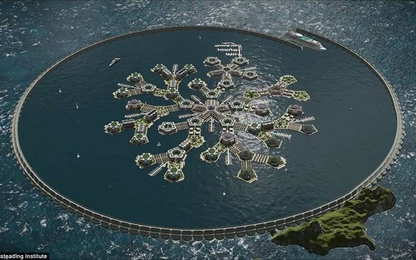 Công ty xây dựng Mỹ công bố kế hoạch xây dựng thành phố trên biển