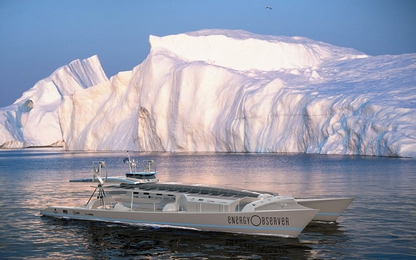 Con tàu chạy bằng năng lượng hydro đầu tiên trên thế giới