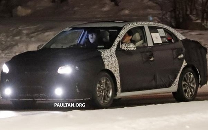 Kia lộ ảnh thử nghiệm mẫu sedan hoàn toàn mới