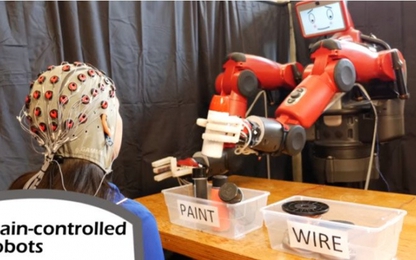 Phát triển thành công loại robot có thể điều khiển bằng suy nghĩ