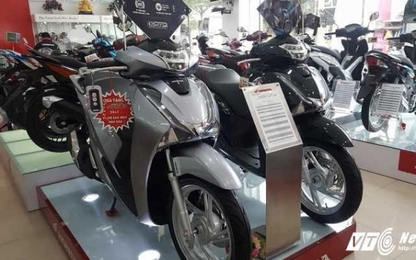 Giá Honda SH 2017 chạm đáy, chỉ còn bản màu đỏ