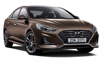 Hyundai Sonata 2018 chuẩn bị trình làng