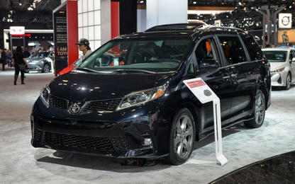 Toyota Sienna 2018 hoàn toàn mới trình làng