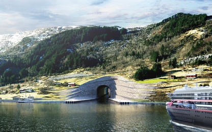 Na Uy sẽ xây dựng đường hầm cho tàu thủy đầu tiên trên thế giới