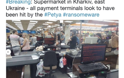 Virus tống tiền tấn cống hàng loạt ngân hàng, nhà ga châu Âu