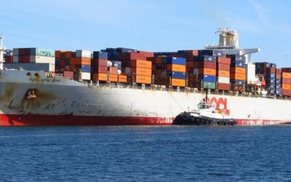 Tàu chở hàng hơn 200.000 tấn dài bằng 4 sân bóng đá